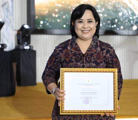 Provinsi Bali Menerima Penghargaan Provinsi Layak Anak 2025
